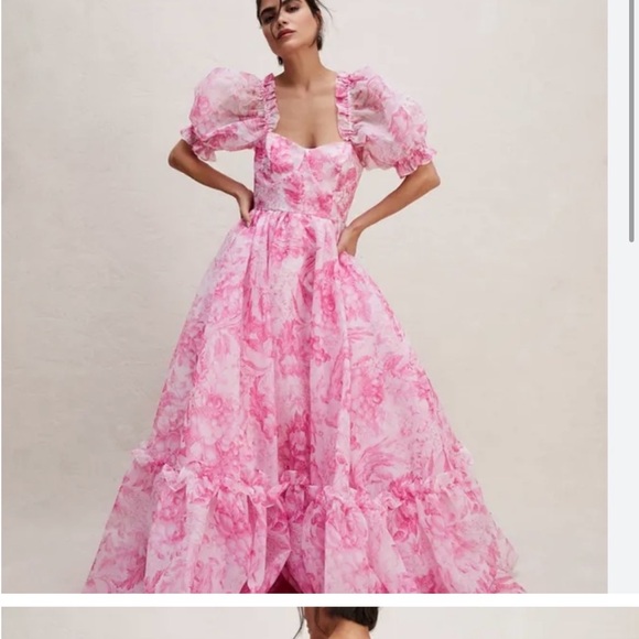 Gorgeous pink Selkie The Ritz gown size large. - Picture 1 of 4